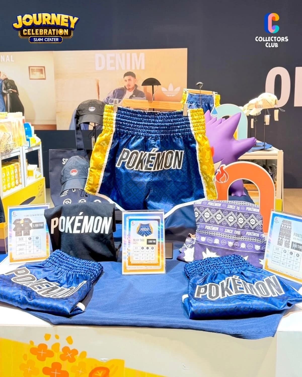 Licensee booth selling Pokémon products at Journey Celebration, Siam Center